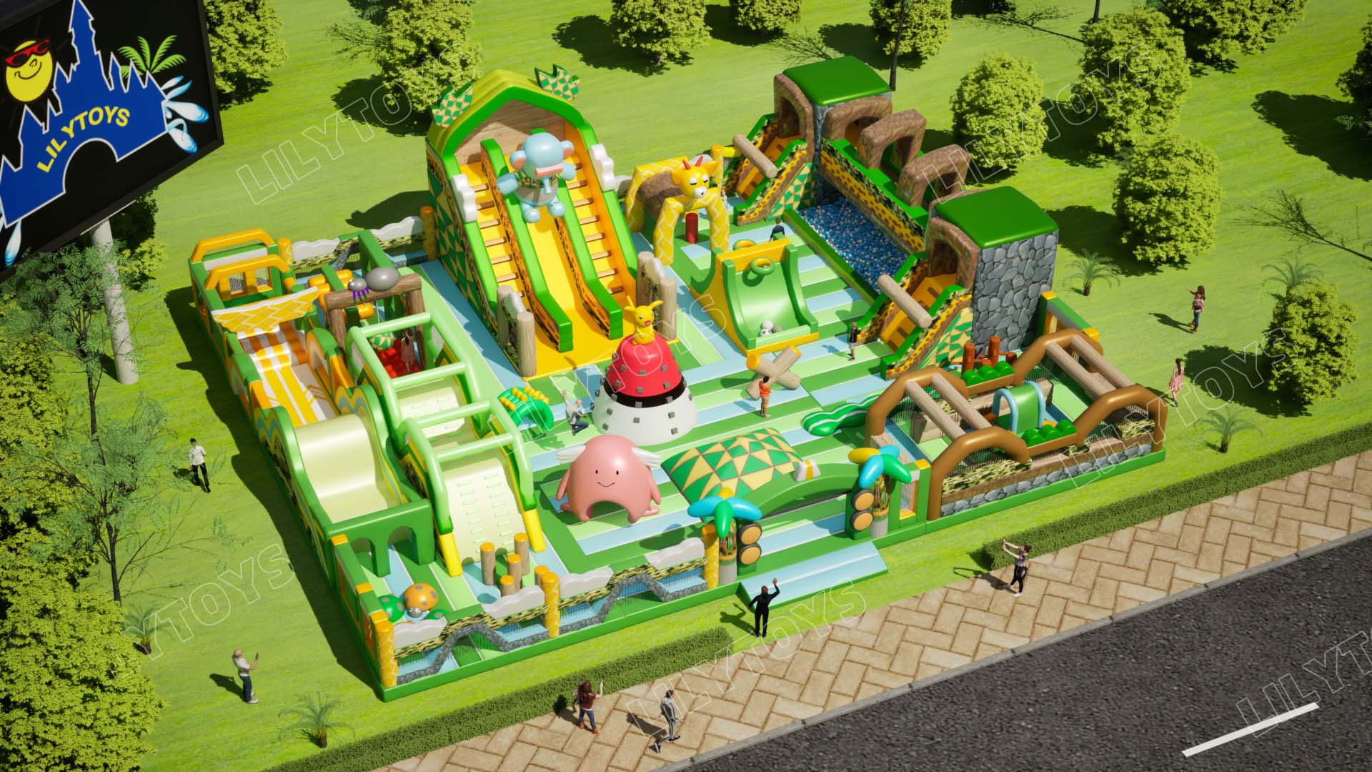 Padana inflatable playground