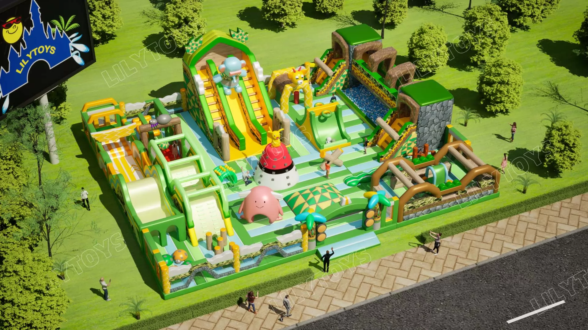 Padana inflatable playground