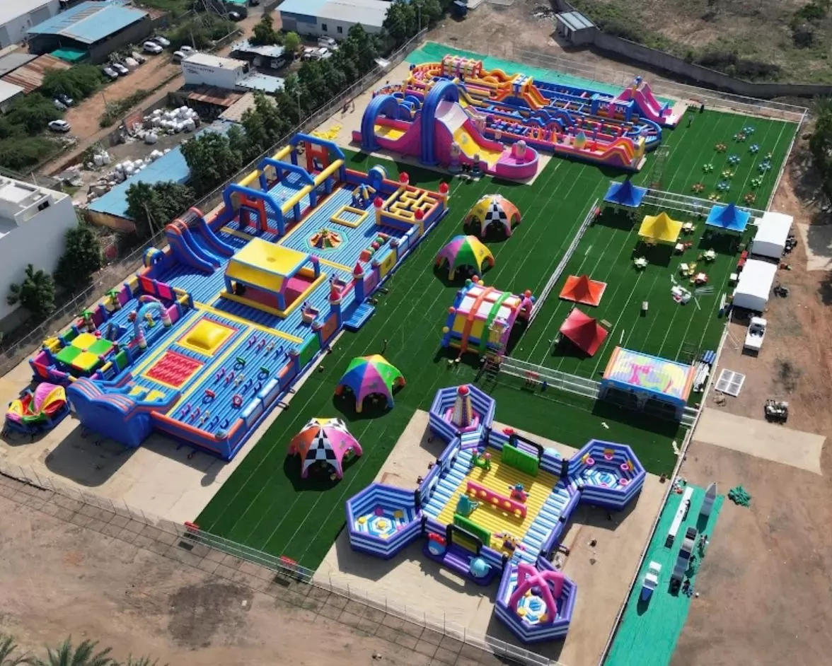 The World’s Largest Inflatable Theme Park