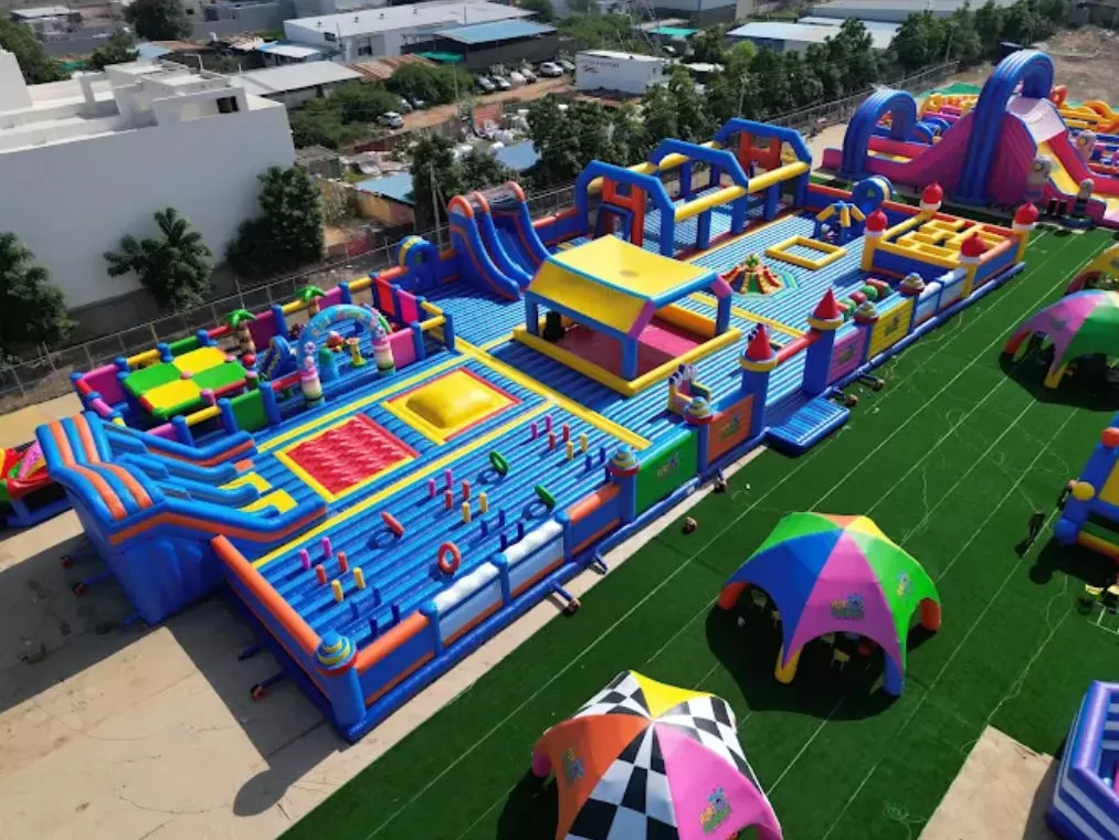 The World’s Largest Inflatable Theme Park