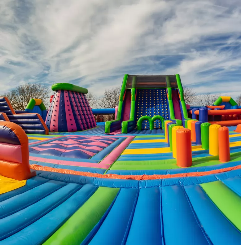 giant monster inflatable park for the united states