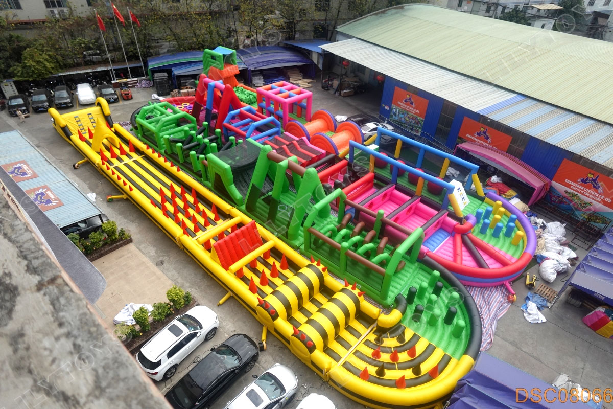 Inflatable Obstacle Course for adults and teenages