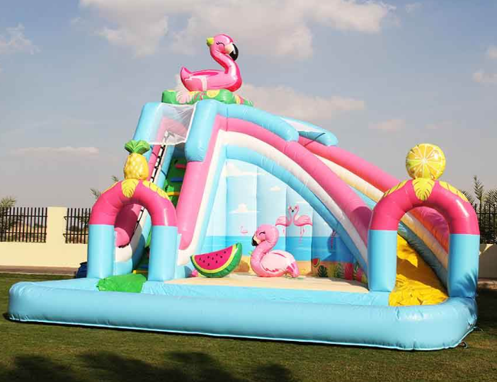Wet Inflatable Slides vs Dry Inflatable Slides Supply