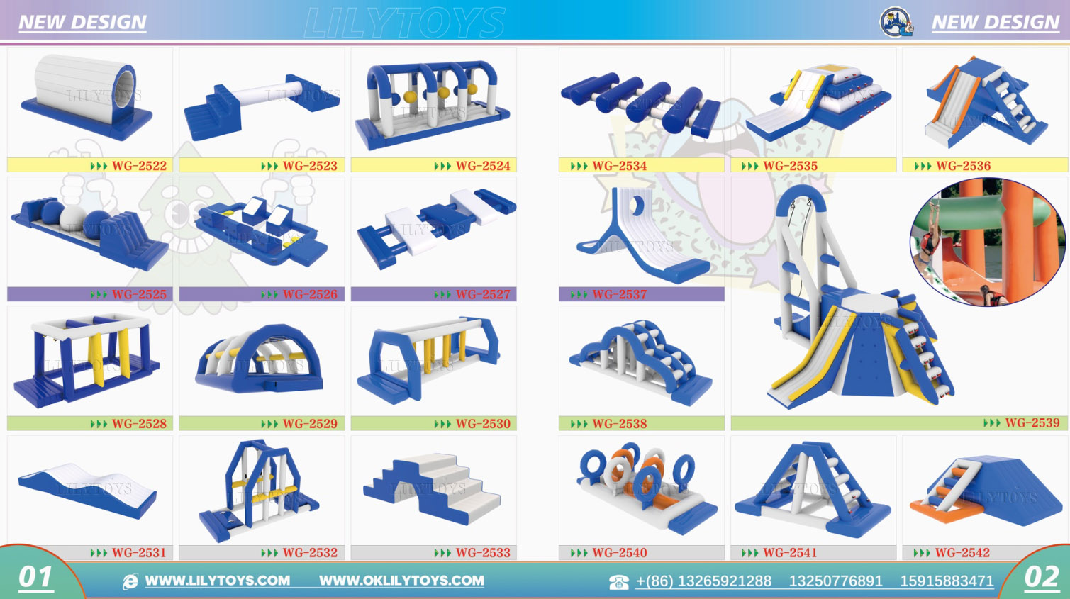 inflatable floating water park obstacle for sale