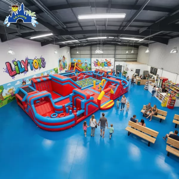 Commercial Indoor Inflatable Bouncy Park