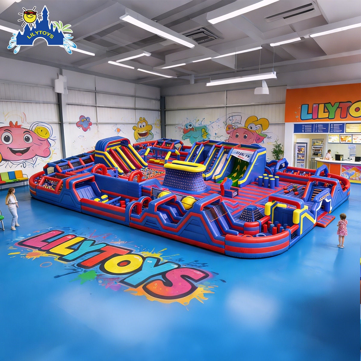 Commercial Inflatable Theme Park