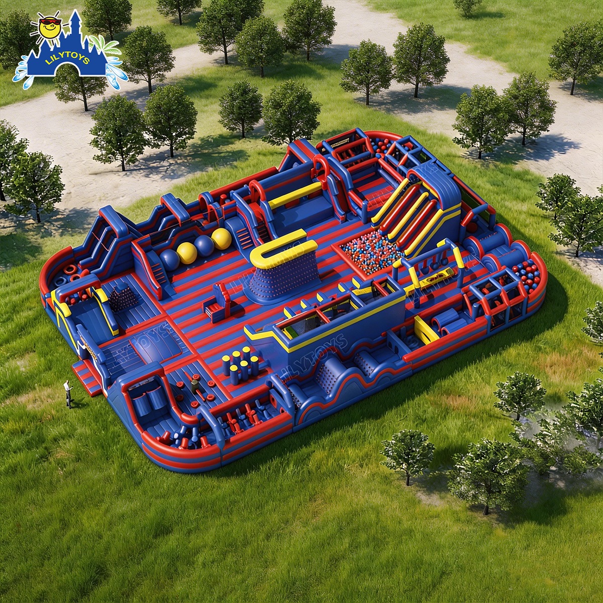 Commercial Inflatable Theme Park