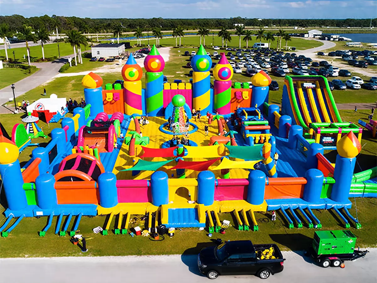 Commercial Inflatable Theme Park
