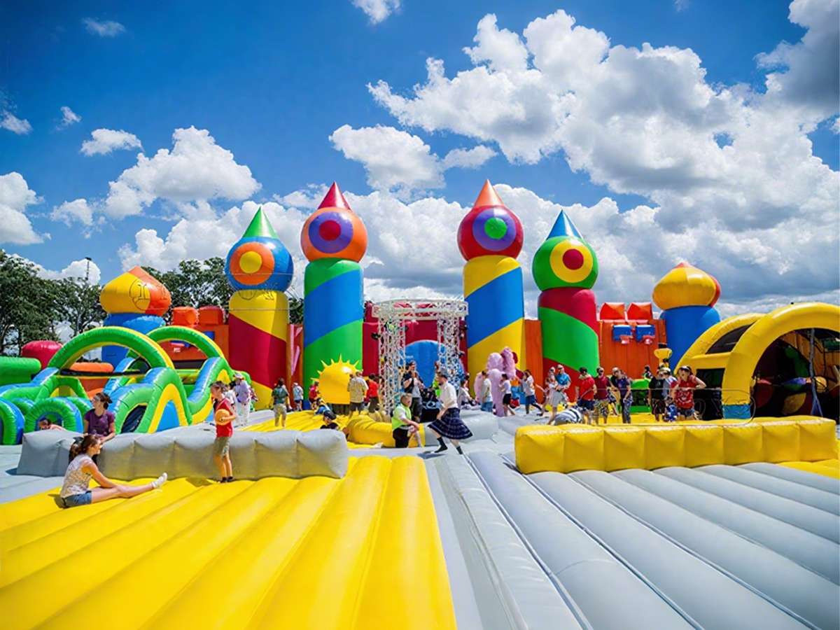 Commercial Inflatable Theme Park