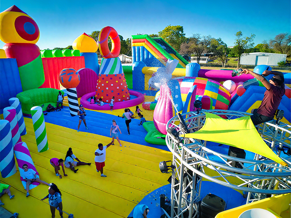 Commercial Inflatable Theme Park