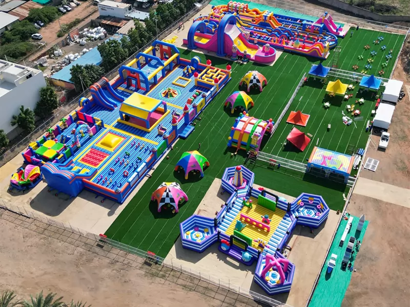 Commercial Inflatable Theme Park
