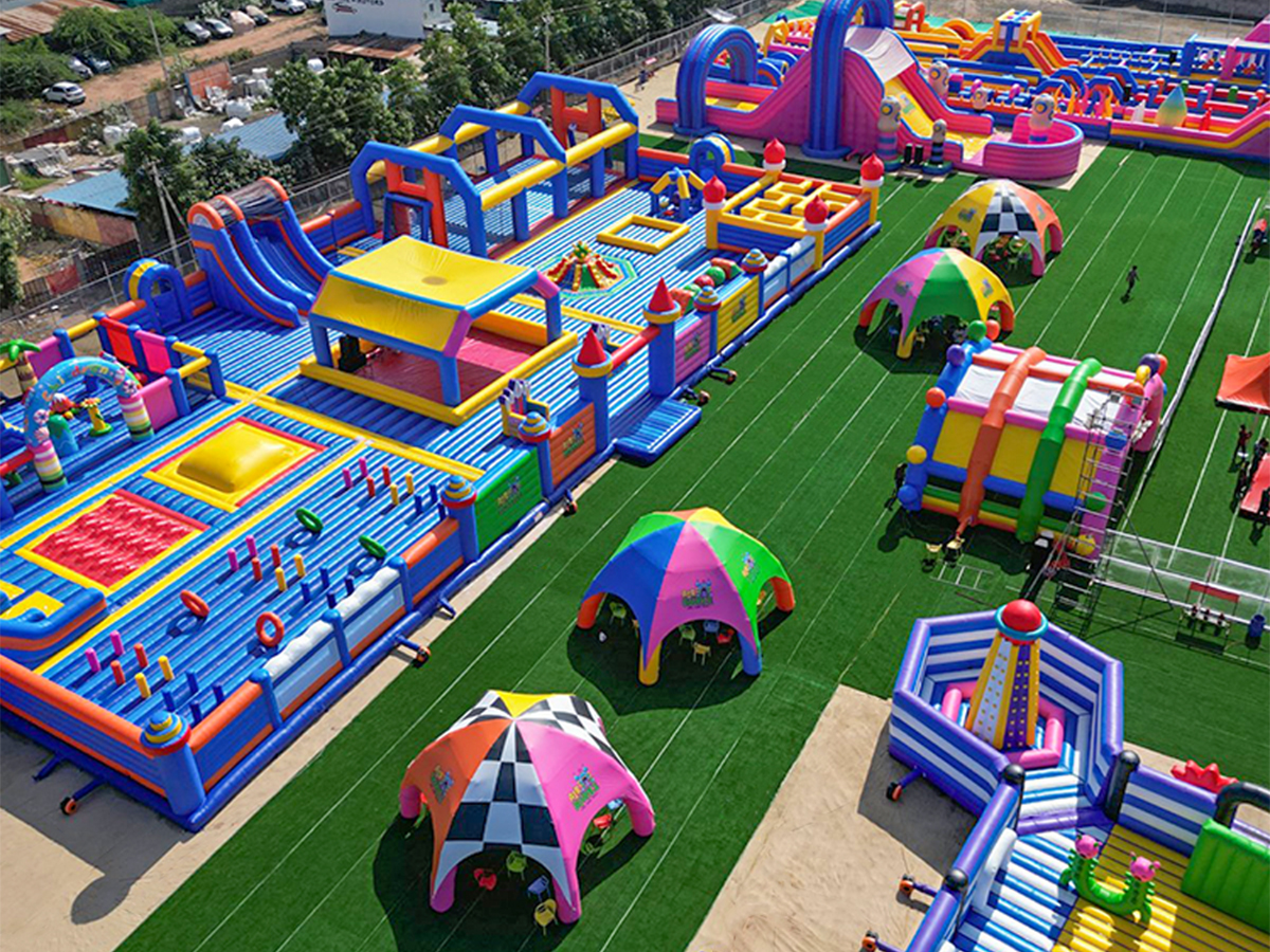 Commercial Inflatable Theme Park