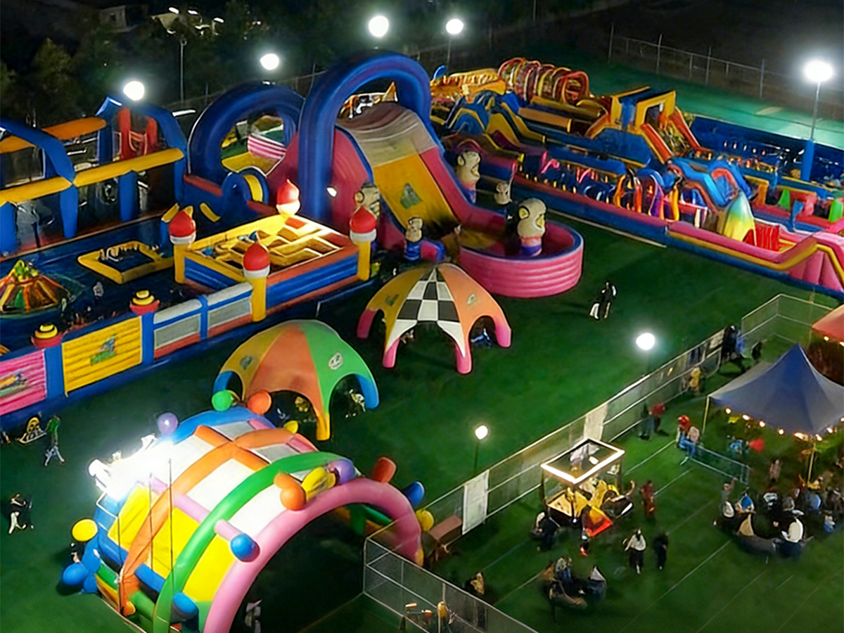 Commercial Inflatable Theme Park