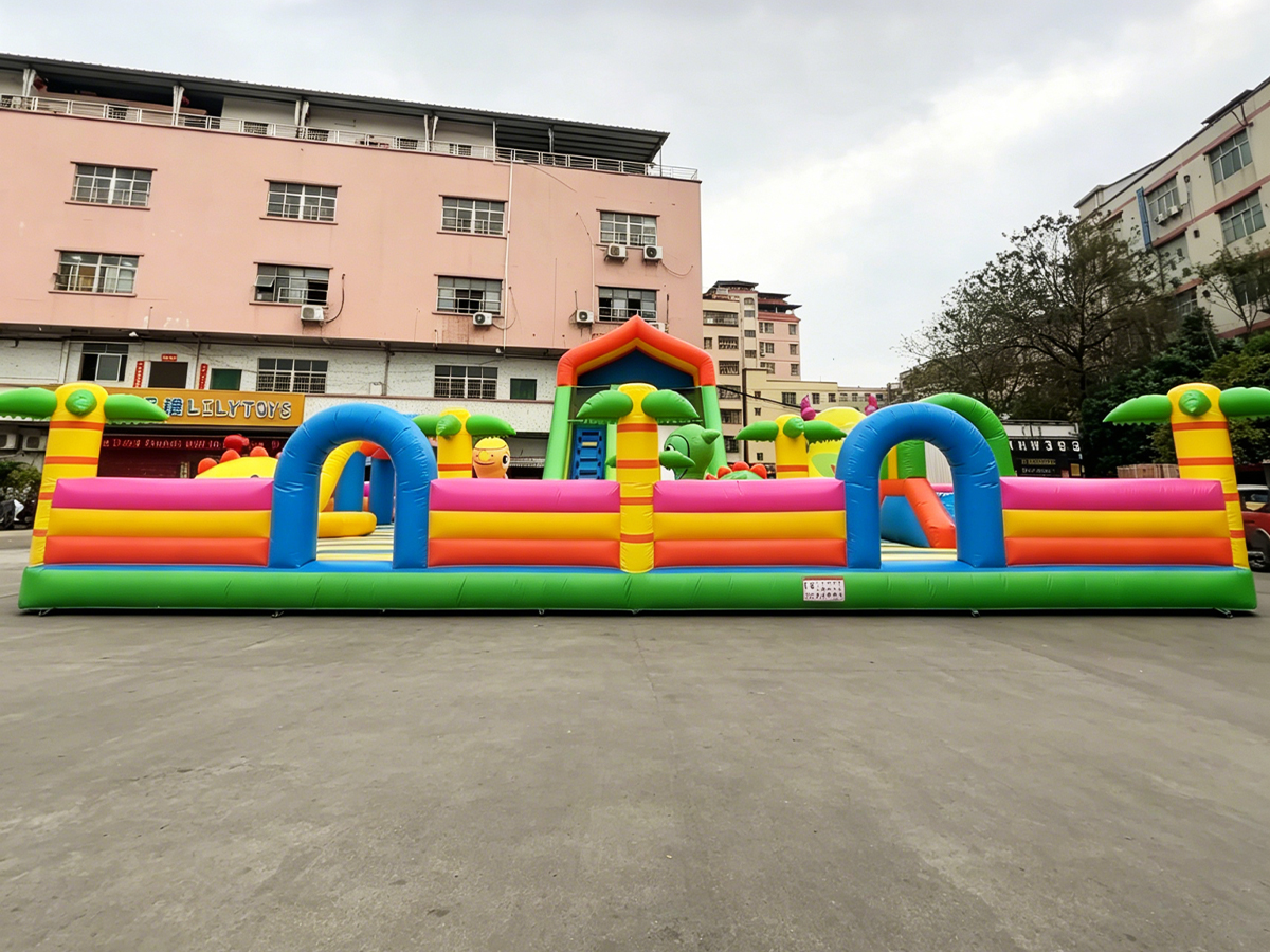 Dinosaur Theme Inflatable Fun City