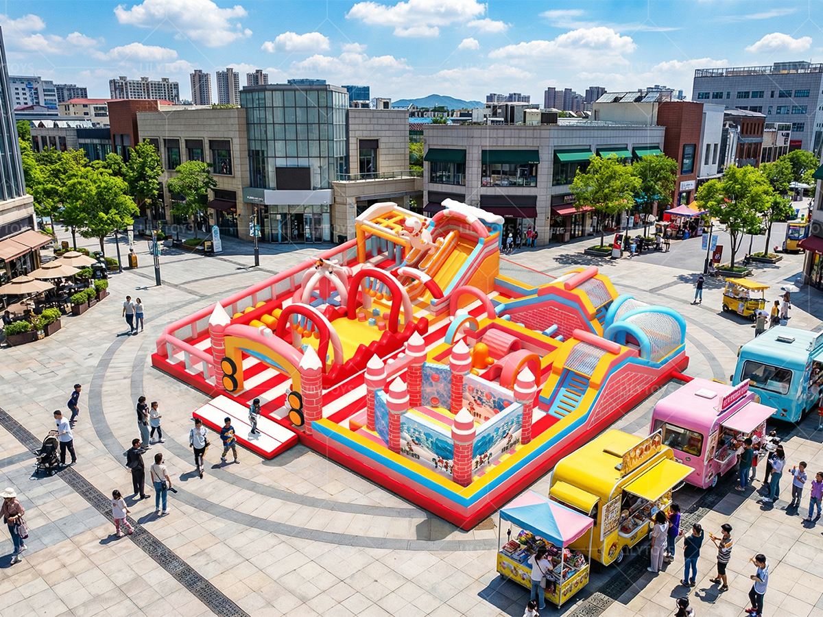 Custom Inflatable Fun City