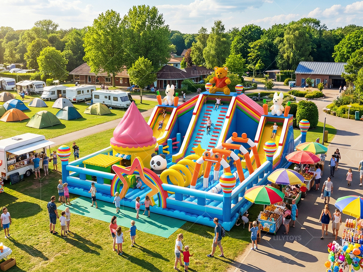 PVC Inflatable Fun CIty