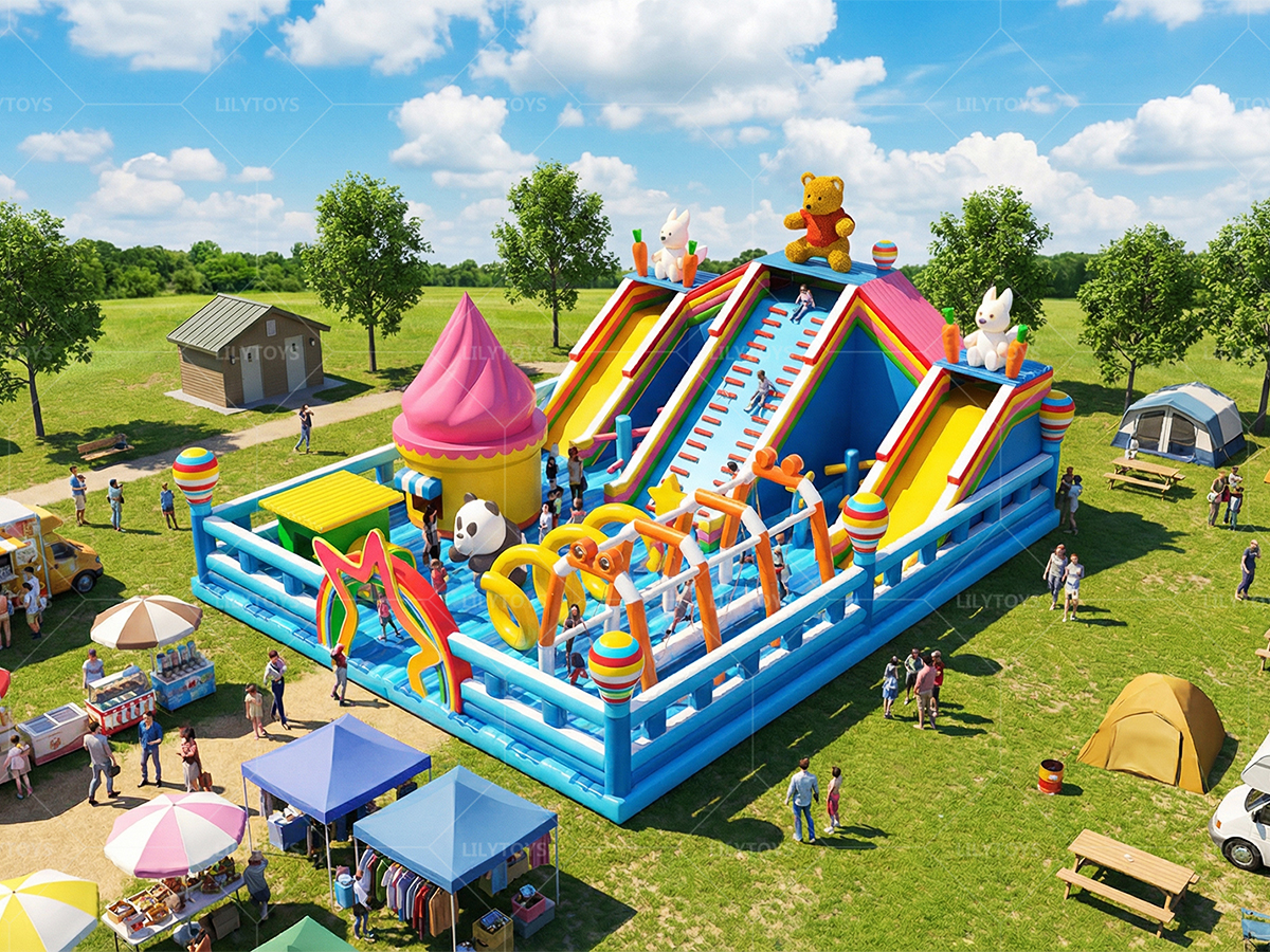 PVC Inflatable Fun CIty