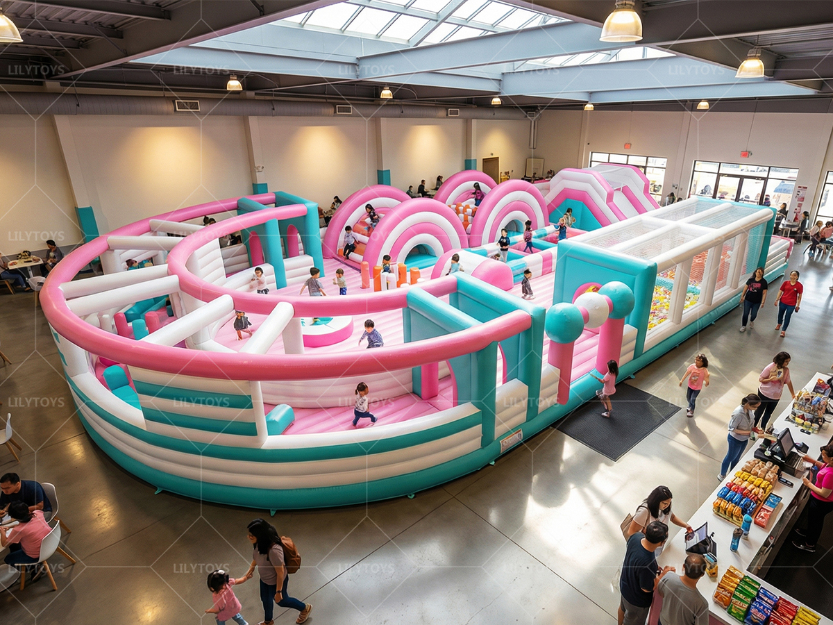 New Design Inflatable Fun City