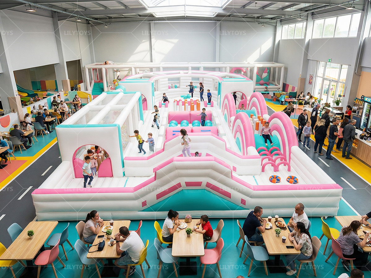 New Design Inflatable Fun City