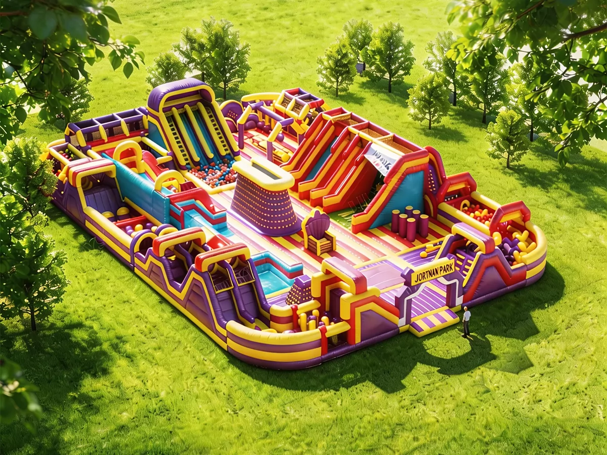 Giant Inflatable Bouncy Park