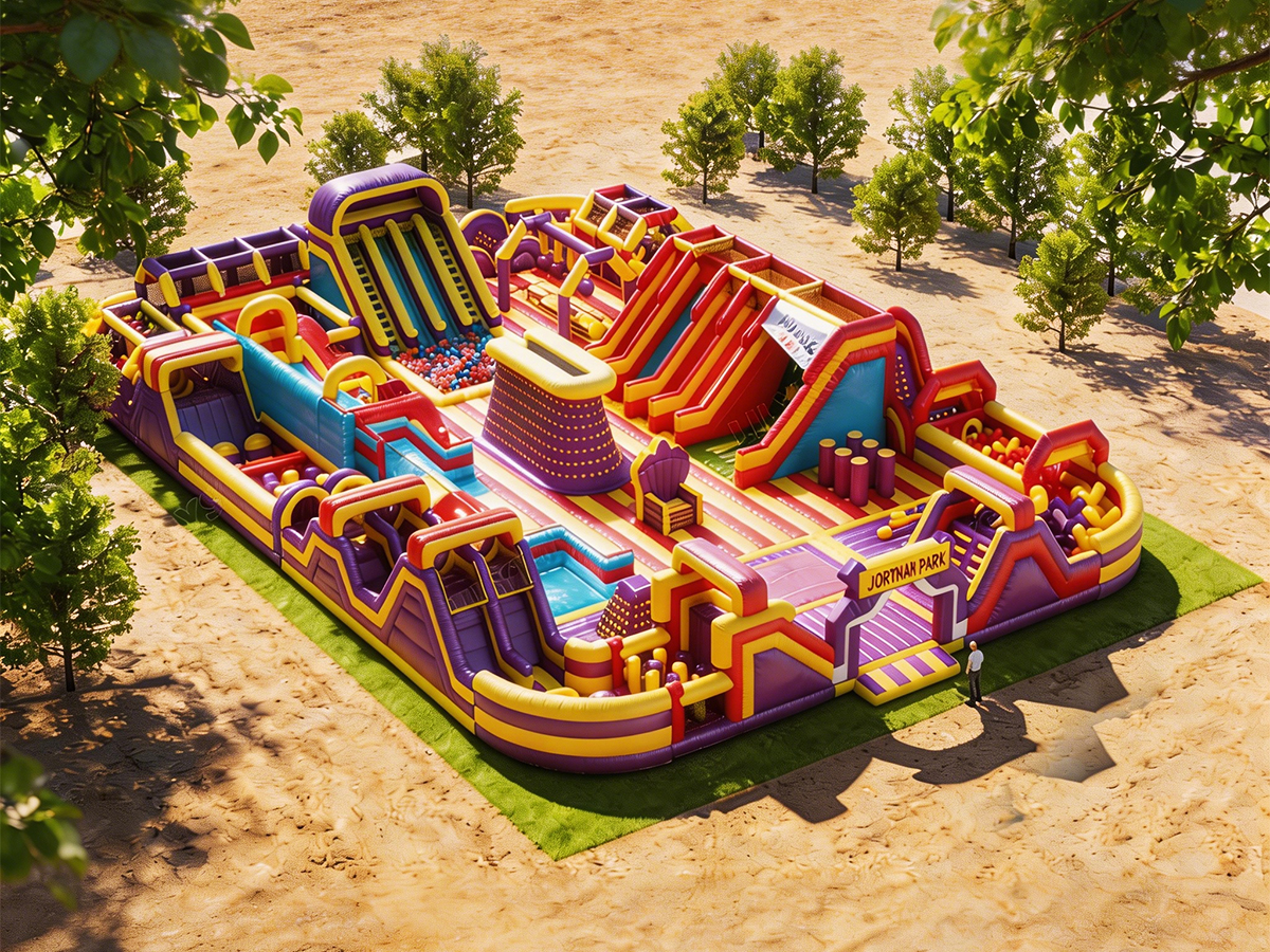 Giant Inflatable Bouncy Park