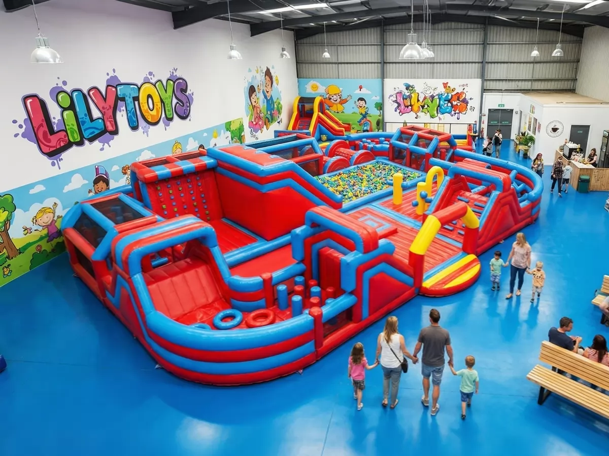 Commercial Indoor Inflatable Bouncy Park