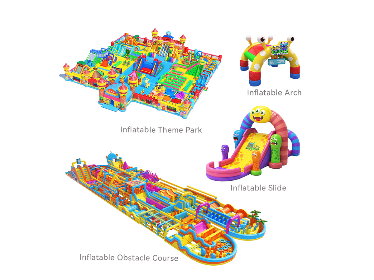 Commercial Inflatable Theme Park