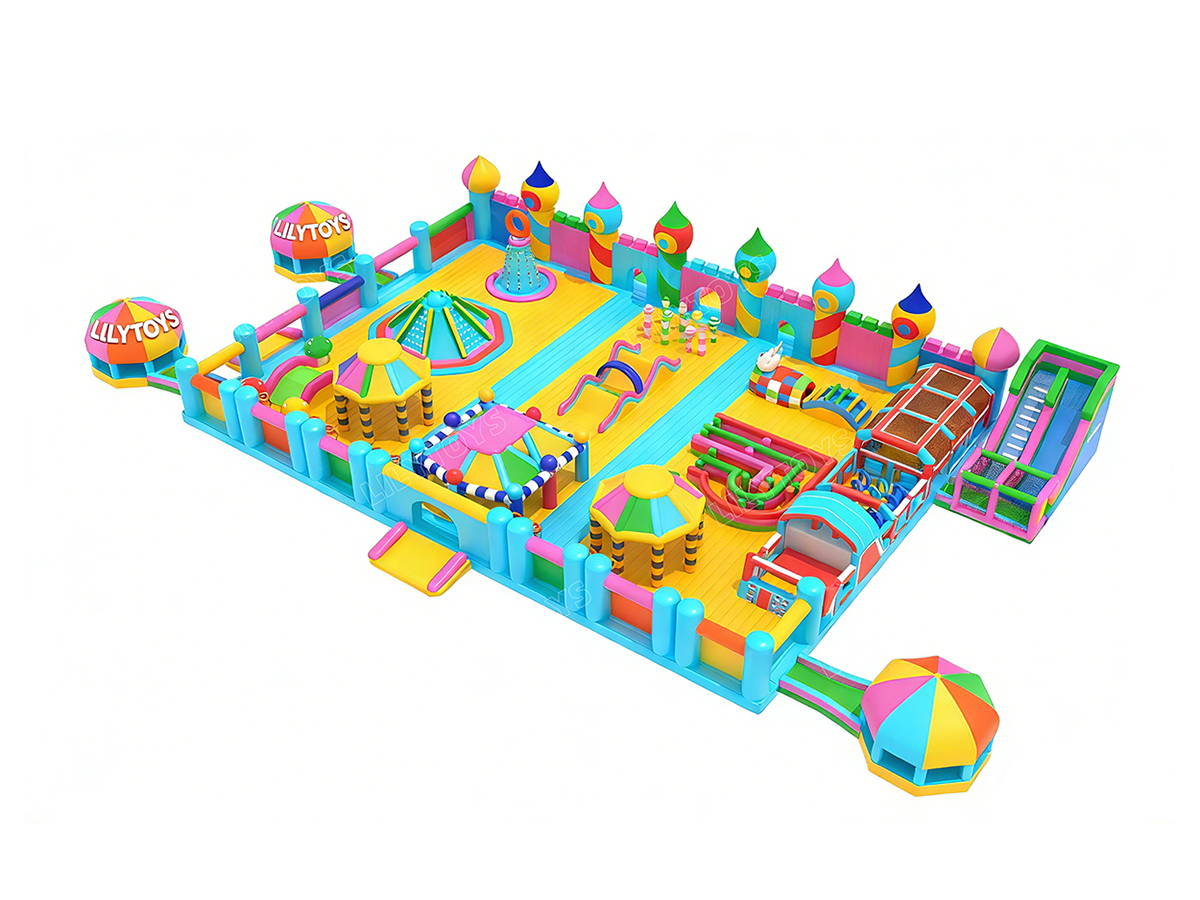 Commercial Inflatable Theme Park