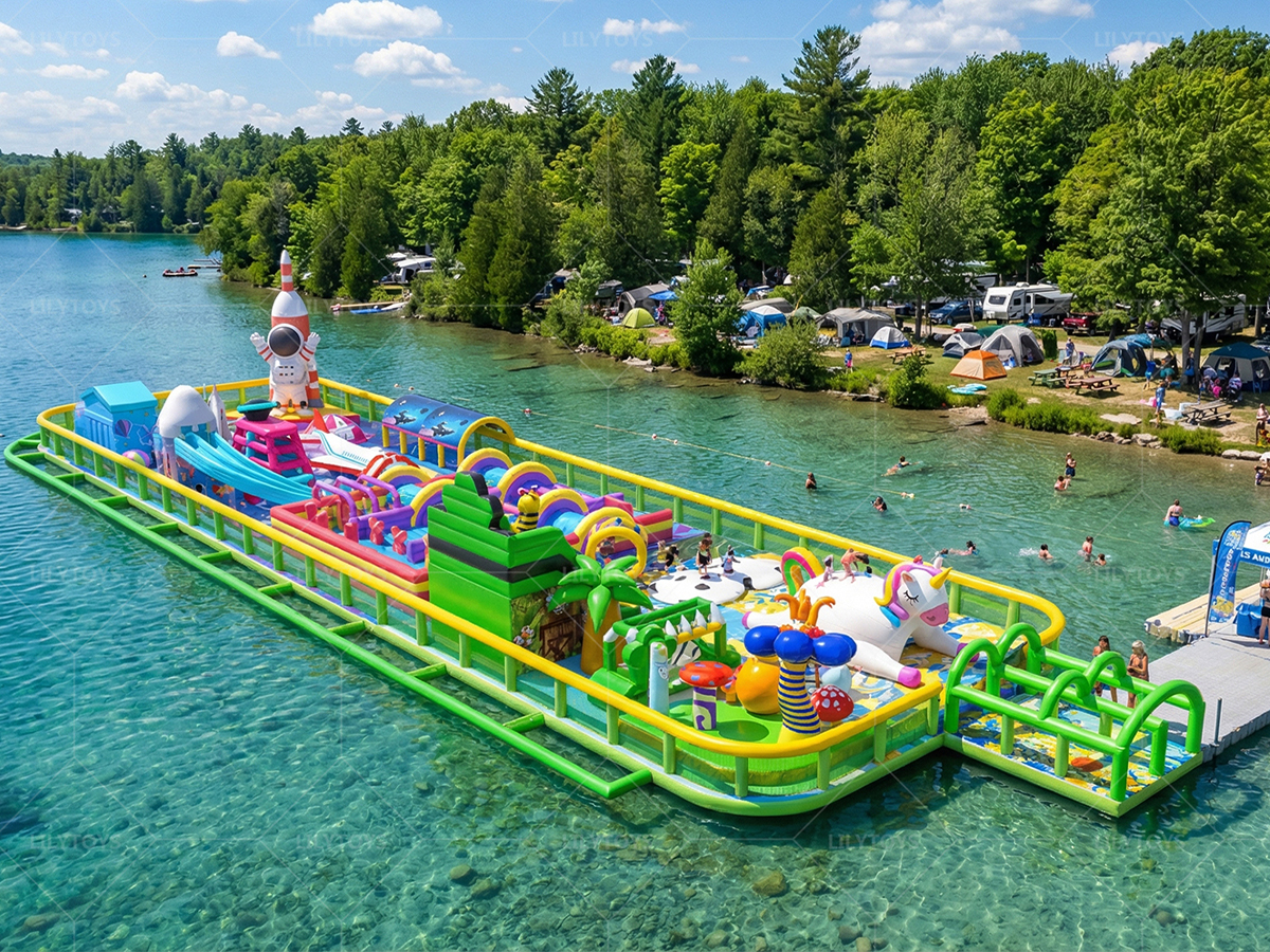 Floating Bouncy Park