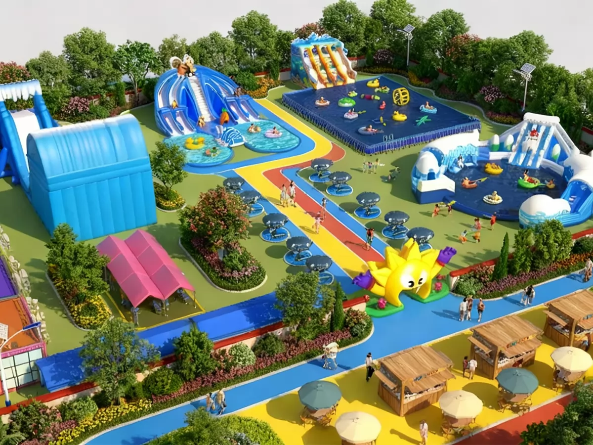 Mobile Water Park