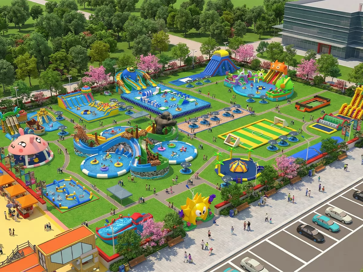 Mobile Water Park