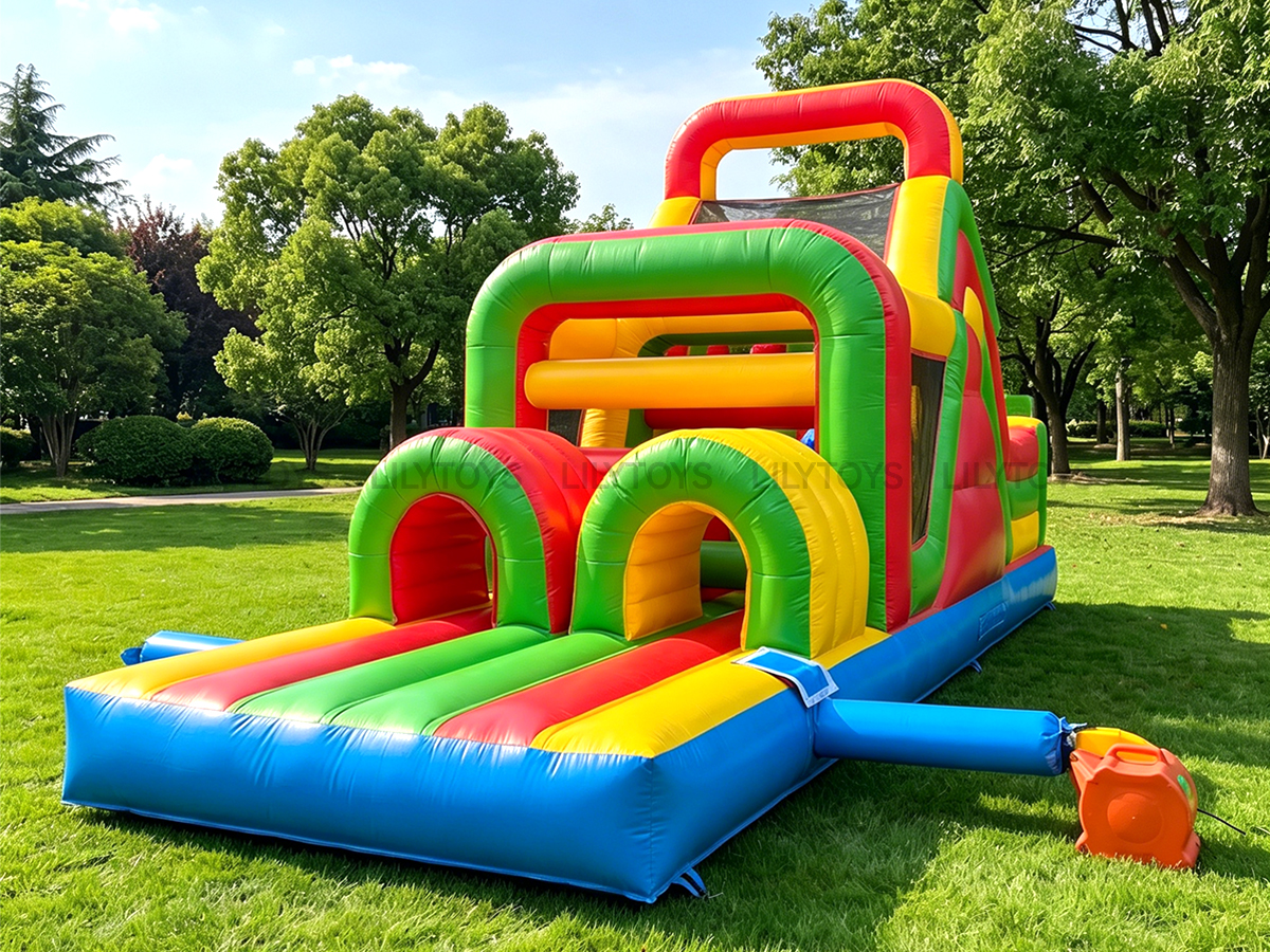 3-Color Inflatable Obstacle Course