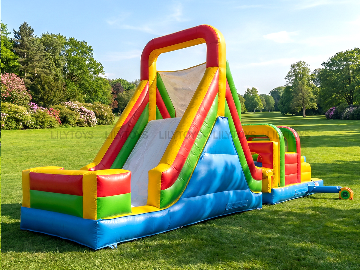 3-Color Inflatable Obstacle Course